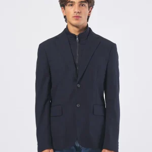 Blazer Uomo Utility Blu Scuro