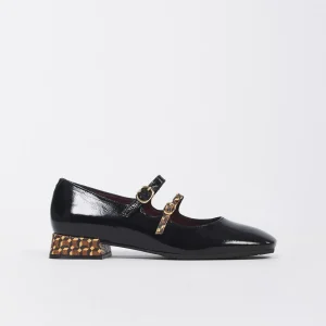 Ballerina Classica in Pelle Verniciata Nera