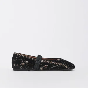 Ballerina Stone in Pelle Nera