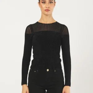 Maglia Donna Rowena In Ciniglia A Costine
