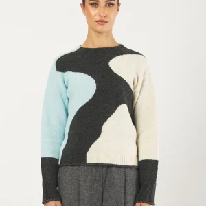 Maglia Editor Multicolor Misto Lana con Lurex