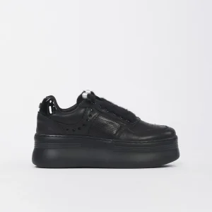 Sneaker Donna Pearl in Pelle con Dettagli Strass
