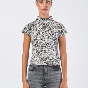 Maglia Lupetto Basic in Viscosa Stretch