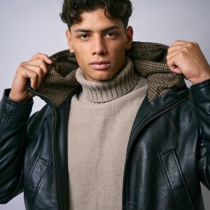 Giubbotto Vera Pelle Premium Nero