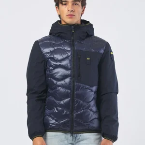 Giubbotto Uomo Albert Bimaterico Nylon Neoprene