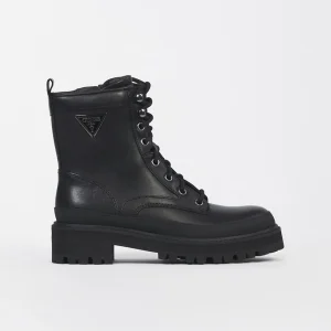Anfibio Bada2 in Pelle Nera con Zip Laterale