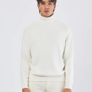 Maglia Uomo Girocollo in Misto Lana Naturale